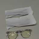 racico Blue Light Glasses for Men & Women - Mixed Material + Metal Frames with UV Protection Coating (*A1 Matte Black/Tea/Clear)