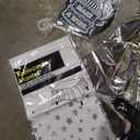 30th Birthday Decorations, Dusty Blue 30 Birthday Decorations for Men Women, Blue Sliver Black Birthday Party Decor with Happy Birthday Banner, Number Balloons, Foil Balloons, Swirl