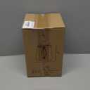 Set of 6 Natural Linen White Clip On Chandelier Lamp Shades For Chandeliers, Wall Lamps, And Other Lighting Fixtures Using E12 Bulbs 4 * 6 * 5 Inch