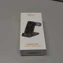 SwanScout Wireless Charger for iPhone Air/17/16/15/14/13/12 Series, 3 in 1 Charging Station for Apple Watch 11/10/9/8/7/6, Ultra 3/2, for AirPods Pro 3/Pro 2/4/3, SwanScout 708A (NO Adapter)