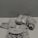 Joccun Chair Covers for Dining Room Set of 6,Dining Chair Slipcovers Stretch Dining Room Chair Covers Seat Protector,Washable Parsons Chair Cover for Home,Hotel,Banquet(Silver,6 Pack)