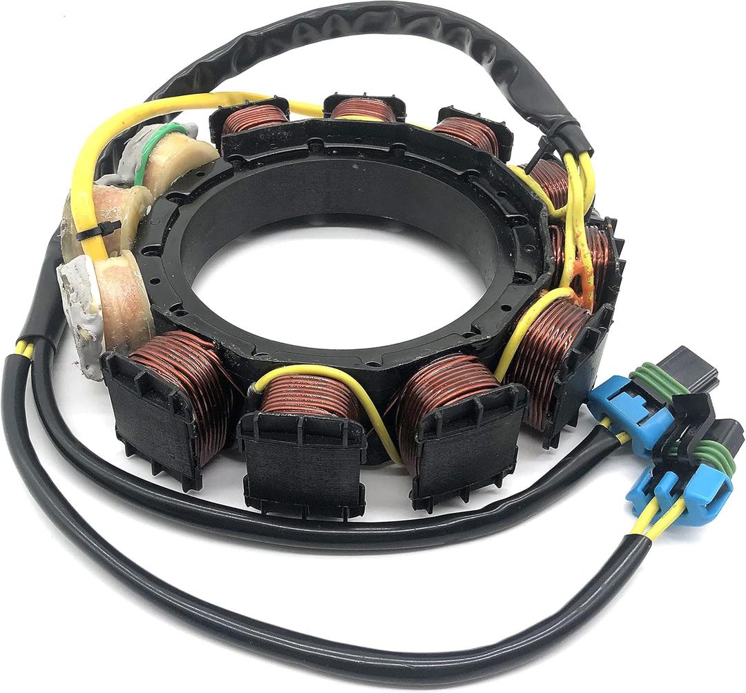 Stator For Mercury 150 XR6 135 140 175 200 HP 240 EFI Outboard 174-0002 398-858404T4 858404T3 858404A4 858404A3 40 Amp 2 Stroke 6 Cylinder Sportjet Jet Drive