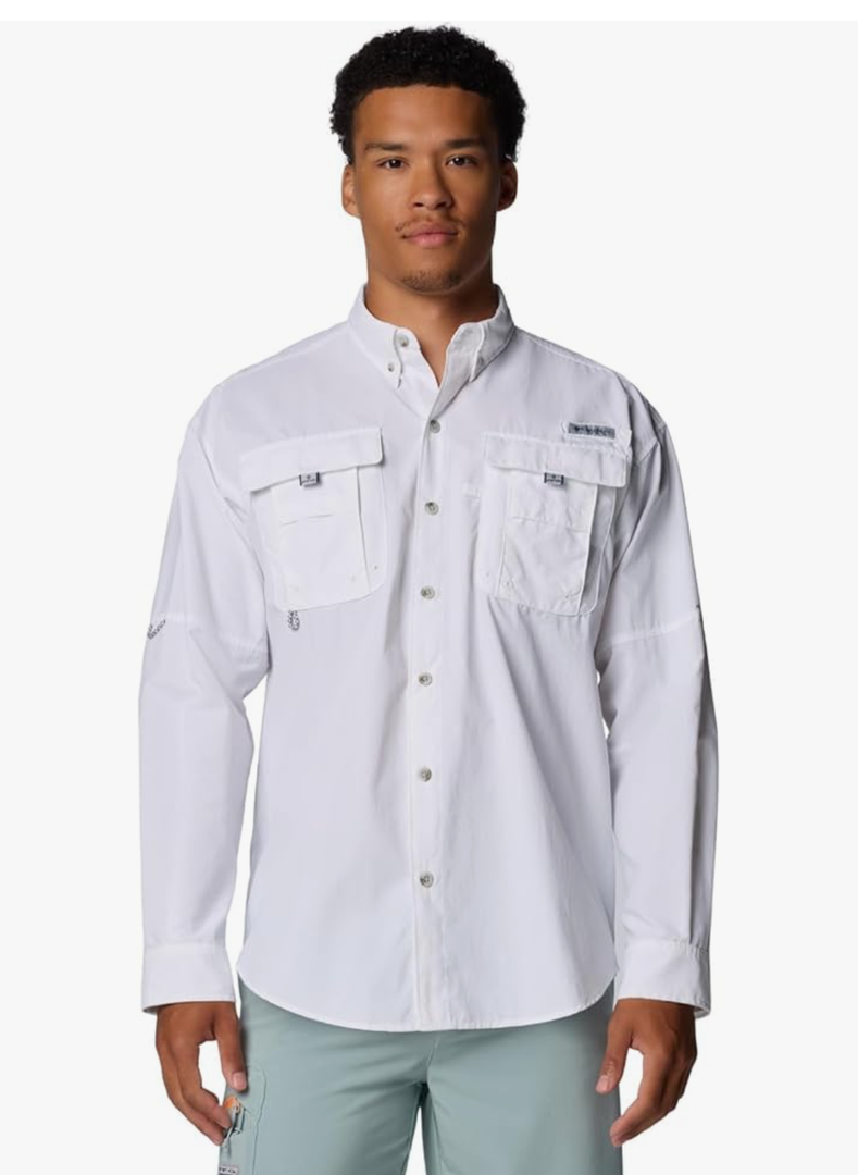 Columbia Men's PFG Bahama II Long Sleeve Shirt L