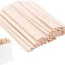 ANTETOK Wooden Coffee Stirrers - Coffee Stir Sticks 5.5 Inch,100pcs Disposable Swizzle Sticks,Swizzle Drink Sticks for Coffee,Tea,Cocktail and Hot Chocolate