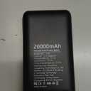 Heated Vest Women Men with 20000mAh Power Bank, Fleece Heating Vests for Cycling, Camping, Hiking & Hunting (X-Large, Black)