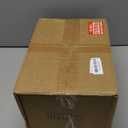 Vintage Glass Jars with Wooden Lids, 6 Pack 24 oz Airtight Glass Food Storage Containers Sets for the Kitchen, Sugar Coffee Candy Spice Cookie Tea Pasta ((24oz)Daisy*2 & Stars*2 & carving*2)