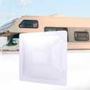 RVGUARD RV Skylight Replacement, 26" x 26" Outer Dimension Skylight Fits All Standard 22" x 22" Openings, RV Skylight for Camper Trailer Fifth Wheel Truck, UV Resistant, Impact Resistant, White