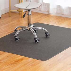 Office Chair Mat for Hardwood Floor Under Desk Computer Rolling Chair Mat for Wood/Tile Floor Non-Slip Heavy Duty Desk Rug PVC Plastic Hard Floor Protector 36" x 48" (Espresso)