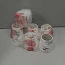 Aspen Creative 32720-6, Empire Clip-On Chandelier Lamp Shade, Off White, 3" Top x 4" Bottom x 4" Slant Height, Set of 6