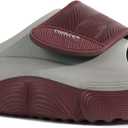COFACE Womens Recovery Sandals With Arch Support Orthopedic Slides Size 8.5 (Gray)