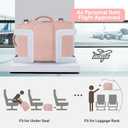Sinaliy Travel Backpack for Women, Flight Approved Carry On Backpack with USB Charging Hole, Lightweight Travel Bag, Waterproof Causal Bookbag for College, Travel, Work