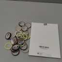 YUBX Christmas Washi Tape Set 30 Rolls Vintage Xmas Embellishment Gingerbread Decorative Skinny Masking Tapes for Arts, DIY Crafts, Journals, Planners, Scrapbook, Wrapping