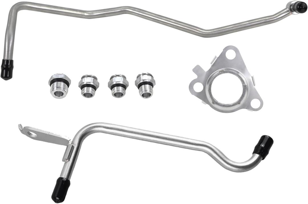926-187 Driver Side Turbo Coolant Line Kit Fit For 2015-2017 Ford Expedition, 2011-2016 Ford F150, 2015-2021 Ford Transit 150/250/350/350HD, 2015-2017 Lincoln Navigator