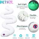 uyrzwek 4 Pcs 12in 3D Printed Snake Toys,3D Printed Animals for Easter Eggs Filled,Easter Basket Stuffers Essentials,Home Decor Christmas Fidget Toys Gifts Easter Decorations for Kids