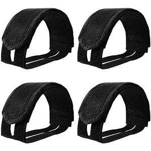Outus 2 Pairs Kids Bicycle Feet Strap Pedal Straps for Fixed Gear Bike