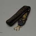 Adjustable Replacement Crossbody Strap Purse Guitar Style Jacquard Woven Embroidered Handbag Straps (Vintage Flower)