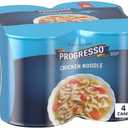 Progresso Traditional, Chicken Noodle Soup, Ready To Serve, 19 oz., 4 Pack Best By 02/06/2028