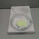 Lighted Makeup Mirror, 3000 mAh Rechargeable Double Sided Magnifying Vanity Mirror with 3 Colors, 1x/10x, 360 Rotation , Brightness Adjustable Magnification Cosmetic Light up Mirror, Women Gift (Nickel)