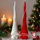 Christmas Candle Molds, 3D Santa Claus Silicone Mold for Candle Making, Xmas Gnome Epoxy Resin Molds, moldes para velas, DIY Wax Soap Aromatherapy Mold for Winter Home Decor (Gnome)