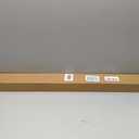 LazBlinds No Drill Zebra Blinds for Windows 34" W x 64" H, Cream