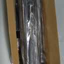 Black Double Curtain Rods for 30in-93in Windows with Brackets and Curtain Clip,1Inch Heavy Duty Dual Curtain Rod, Adjustable Decorative Curtain Rod for Window,Bathroom,Patio,Bedroom,Sliding Glass,Door