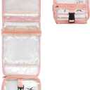 Clear Travel Bag with Tsa Approved Toiletry Bag Hanging Toiletry Bag