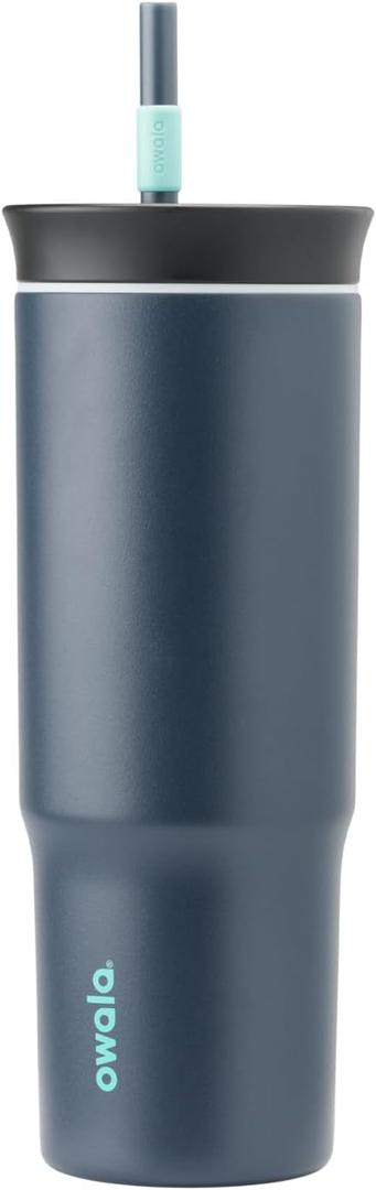 Owala Stainless Steel Travel Tumbler / 24oz, Foggy Tide