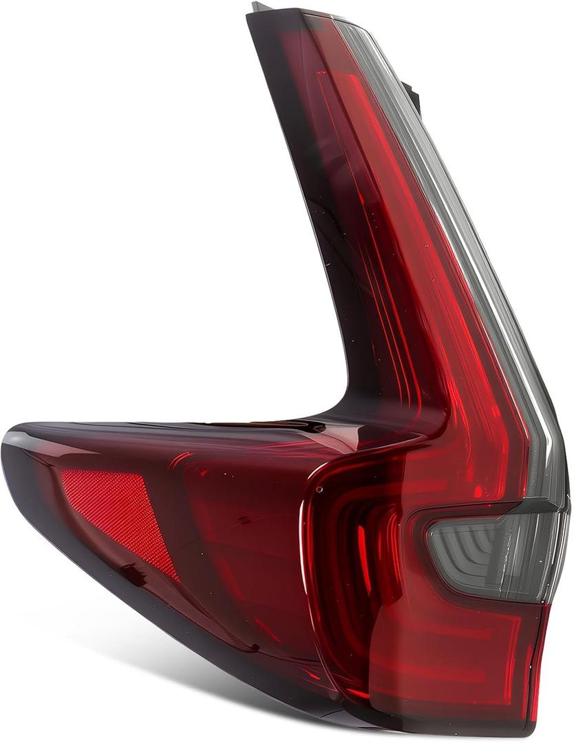 Nakkaa Left Outer Tail Light Assembly Compatible with CR-V CRV 2020-2022 | Driver Side Rear Brake Lamp HO2804122 33550TLAA21