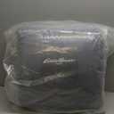 Eddie Bauer - Queen Comforter Set, Reversible Cotton Bedding with Matching Shams, Pre-Washed for Added Softness (Kingston Charcoal, Queen)