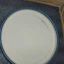 Ceramic Planter, 10 Inch Plant Pots with Saucer, Retro Blue