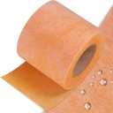 Waterproof Membrane Uncoupling Membrane for Under Tile Underlayment Membrane, Tile Flooring PE Fabric, Waterproof Membrane Shower Membrane for Bathroom Sauna (5inch x 100Ft-42 Sq Ft)