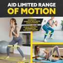 Tribe Lifting Fabric Resistance Bands for Working Out - 5 Exercise Bands Set for Legs and Glutes - Booty Bands for Women and Men - Thick Cloth Workout Bands for Physical Therapy, Hip Training