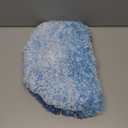 OLANLY Soft Microfiber Bathroom Toilet Lid Cover, Machine Washable Covers, 17.5x15, Stays in Place Rubber Backing, Fits Most Round, Elongated and Oblong Lids, Accessories Decor, Light Royal Blue