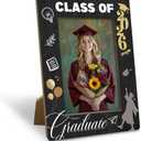 Graduation Picture Frame 2026 Gifts, Graduation Gifts for High School College University, Class of 2026 Graduate Photo Frame, Fitting a 4x6 Inch Photo, Display on Table Top Desk