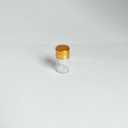 16pcs Tiny Glass Jars With Lids,Mini Glass Bottles,Essential for Travel and the Kitchen Leak-Proof Small Flask for Liquids,16x27mm Small glass Vials(Golden)