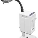 Hair Steamer Micro Mist Scalp Detoxify for Hair Wash Reclining Chair Bed Attachment Professional Hair Care for Salon SPA Barber Shop (LED Deco Draw 6th Gene White)