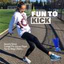 Kickit | The Original Birdie Soccer Trainer | Play Outdoors, Indoors or Backyard, Beach or Tailgate, All Ages Fun & Travel Friendly (Blue)