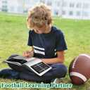 chiazllta The Football Notebook for Coaches & Players 7 x 10 Inch Football Training Notepad Coaching Board Coaching Notebook for Tactics Tactical Practice Planner Coaches&Players Gift