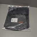 Mens Hat and Gloves Set, Warm Beanie Knit Long Scarf Fleece Lined Winter Hats Touchscreen Gloves for Men (Style A-grey Black)