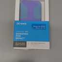 Speck Products CandyShell Grip iPhone SE (2022) Case| iPhone SE (2020)| iPhone 8| iPhone 7 - Wisteria Purple/Mykonos Blue