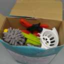 Dreamon Toddler Cleaning Set - 14Pcs Kids Cleaning Toy Set with 2-in-1 Kids Vacuum That Really Works, Pretend Home Cleaning Play Set for Toddler Age 3-7, Christmas Birthday Gift for Girls Boys Red