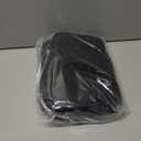 GORILLA GRIP Insulated Lunch Box Bag for Women Men, Large Leakproof Reusable Soft Cooler Bags, Multiple Compartments, Mesh Pockets, Adjustable Strap, Food Tote Keeps Drinks Cold, 8L, 10x9, Black