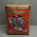 10.5 FT Christmas Inflatables Santa Claus Outdoor Yard Decorations, Christmas Blow up Santa with LED Lights, Winter Outside Decor for Holiday Party Patio Garden Lawn, Xmas New Year Kids Gifts (Santa)