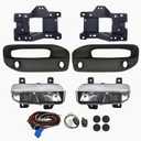 WILD BEAR LED Fog Lights For 2019 2020 2021 2022 2023 2024 2025 2026 Ram 2500 3500 Front Bumper Fog Lamps w/Switch and wiring Kit