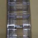 Kids Shoe Organizer Stackable: Clear Acrylic Baby Shoe Rack with Dividers - Closet Storage for Toddlers & Nursery Use (3 Pack)