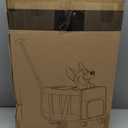 Expandable Pet Carrier with Wheels, Double Cat Dog Carrier 21"x 17"x 16" up to 40 Lbs, Rolling Pet Carrier for Cats and Dogs, Extra Large Pet Travel Carrier, Ideal for Outdoor/Travel