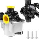 11517632426 Electric Engine Water Pump & Thermostat for BMW E90 X1 X5(E70) X6 135i 135is 335i xDrive 335is Coupe/Convertible/Sedan, N55 3.0L E82 E92 E60 Replace OE# 11517588885 11537601158