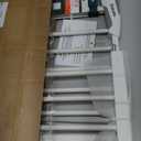 BABELIO Safety Gate Door Fits for Stairs, Narrow and Wide Doorways with Auto Close, Easy Install, No Drilling, Pressure Mounted for Baby, Child, Pets, Dog/Puppy, 26''-40'', White