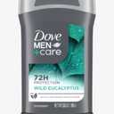4 Pack Dove Men+Care Aluminum-Free Deodorant for a Long-Lasting Scent, with 72H Odor Protection, 3.0 oz (2wild eucalyptus, 2Extra Fresh)