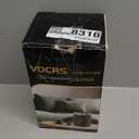 Small Portable Space Heater for Indoor Use - VOCRS 1500W PTC Electric Heater with Thermostat, Remote Control, 12H Timer, Eco and Fan Mode, Rapid and Safe Heating for Office Bedroom